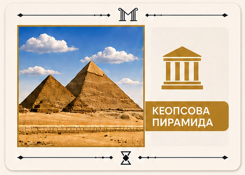 Предња страна Memorix картице